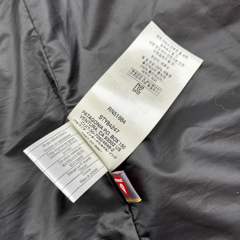Patagonia Womens Black Primaloft Quilted Outdoor Full Zip Nano Puff Vest Size L - Picture 9 of 12